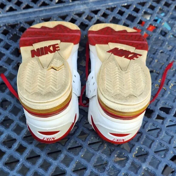 Nike Air Force Max B 'White Varsity Red' (2002) Vintage - Picture 12 of 13